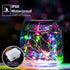 pozzolanas 8 Pack 7ft 20 Multicolor Battery Operated String Lights - Waterproof Fairy Lights with LEDs for Home, Mason