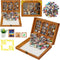 Anxiety Bookshelf 300 Mini Books, Portable Bookshelf for Stress Relief, Miniature Decorative
