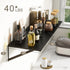 12 Inch Set 2, 16" 12" 12 Fun Memories Deep Floating Shelves for Wall, Deep Black Floating Shelves of W x D Wall Shelf