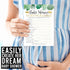 Hadley Designs Hilarious Baby Shower Games Set – 25 Double-Sided Cards for 25 Guests, Word Scramble, True or False