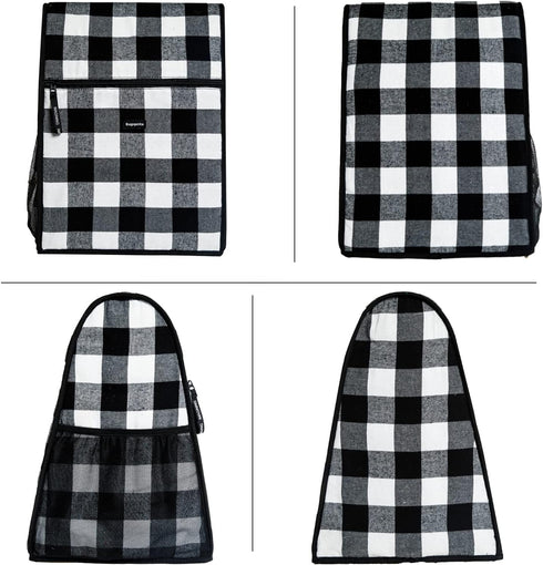 BAGSPRITE Stand Mixer Cover for KitchenAid - Fits 4.5-8 Quart Tilt Head & Bowl Lift Models with Extra Pockets