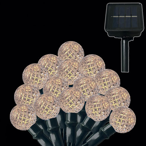 G3, 100 8 (G3-100LED-Solar-Warm Anycosy Christmas String Lights LEDs Globe Solar Operated Strings Lights Warm White
