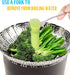 Consevisen Vegetable Steamer Basket for Cooking, Stainless Steel Veggie Steam Basket, Folding Expandable Steaming