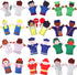 Magnet Happy Helpers People Toy Set for Fridge, Board and Refrigerator Magnets - 12 Pieces Neighborhood Characters