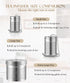 Tea Infusers for Loose Tea – 18/8 Stainless Steel Tea Strainer Set, Extra Fine Mesh Tea Steeper for Brew Tea, Spices &