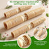 15m/49ft 30mm/ 13/16'' 1 FAIRSKY HALAL Grade A Collagen Sausage Casings, Edible Drying Casing Longer Length