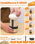 AIZMOZIA Complete Sourdough Starter Kit With Woven Proofing Basket, Sour dough Starter jar, Sourdough Bread Baking
