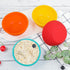 Webake Small Silicone Bowls, 4 Pack 8oz Unbreakable Prep Bowls for Ice Cream, Snack, Dessert Serving, Oven and
