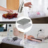 Countertop Effilogic Silicone Sponge Holder Self-Draining Sink Organizer- Faucet Mat for Kitchen - Protector - Large