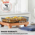 Pyrex Colors (9"x13") Tinted Glass Baking Dish with BPA-Free Lid, Oblong Bakeware Glass Pan For Casserole & Lasagna, Dishwasher, Freezer, Microwave and Pre-Heated Oven Safe, Smoke by Pyrex