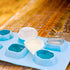 Fairly Odd Novelties Jewels Diamond Gem Ice Cube Tray Mold, Blue Rubber, Flexible Shape, One Size