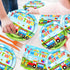 Gupesxu Decorations,142Pcs 2nd Shower,2nd Chugga Chugga Two Two Party Train Birthday Tableware Plates,Napkins,Cups