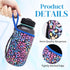 AJLTPA 2Pack 32 Oz Reusable Neoprene Insulator Water bottle Carrier holder Sleeves with Handle for Wide Mouth Sport
