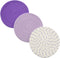 Pot Holders Set, 100% Pure Cotton Thread Weave Hot Pot Holders, Stylish Coasters, Set of 3, Diameter 7 Inches