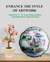 AMT 2 Pack 5 Inch Acrylic Plate Stands for Display Plate Holder Display Stand + Frame Holder Stand for Picture, Decorative Plate, Book, Photo Easel