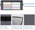 HomeHacks Storage 3-Pack Clothes Organizer Storage Bags, Foldable Storage Box with Large Clear Window for Closet, Dorm,