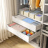 12 Pack Closet DIMJ Drawer Organizer Clothes, Dresser Organizer, Foldable Organizers and Storage, Fabric Dresser Bins