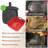 Large Silicone Air Fryer Liners, 5-9 QT, 9.6 Inch Reusable Baking Tray, 2 Pack