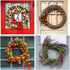 VIS'V Large Clear Heavy Duty Suction Cup Wreath Hooks, 22 LB Removable Holder for Halloween Christmas Decorations
