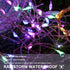 6 Pack 7ft 20 Fairy Lights Battery Operated Lights, Led Multicolor Mini String Lights, Waterproof Silver Wire Starry