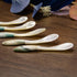 DUEBEL Mother of Pearl Caviar Spoons, 4' Luxury Handmade Spoons for Serving (5pcs)