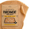 Quarter Sheet Pans 8x12 Inch Pack of 120 Parchment Paper Baking Sheets by Baker’s Signature | Precut Silicone Coated,