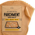 Quarter Sheet Pans 8x12 Inch Pack of 120 Parchment Paper Baking Sheets by Baker’s Signature | Precut Silicone Coated,