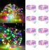 8 Pack Fairy Lights Battery Operated, 7ft 20 LED 3 Modes Speed