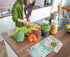 Better Kitchen Products Recipe Binder: Full Page 3 Ring Organizer Set with 50 Protectors