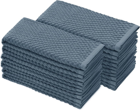 COTTON CRAFT Amazing Kitchen Towel - Set of 12 Terry Towels -