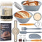 Angadona Sourdough Starter Kit, Sourdough Bread Baking Supplies, 40oz Sourdough Starter Jar,