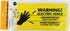 Zareba 680828 WS3 3-Pack Electric Fence Warning, 3 Signs
