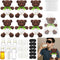 6 Set Bottle Chug Baby Shower Games Chocolate Brown Bear Blindfolded Diaper
