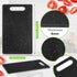 2 Pcs Small Cutting Board Set for Kitchen, Mini Plastic Cutting Boards, Dishwasher Safe, Granite Color, 6" x 10"