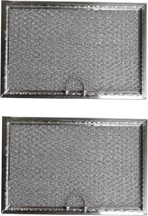 Filter Everything Replacement Microwave Range Filter, Compatible with Frigidaire, GE, LG, Whirlpool, Bosch, 2-Pack