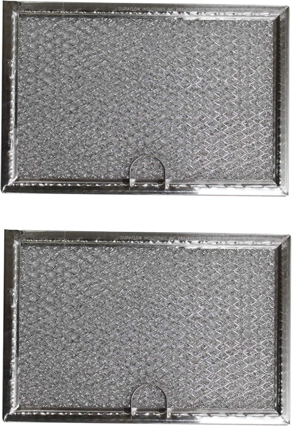 Filter Everything Replacement Microwave Range Filter, Compatible with Frigidaire, GE, LG, Whirlpool, Bosch, 2-Pack