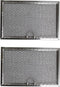 Filter Everything Replacement Microwave Range Filter, Compatible with Frigidaire, GE, LG, Whirlpool, Bosch, 2-Pack