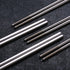 Devico 18/10 Stainless Steel Metal Chopsticks Set, Reusable, Dishwasher Safe (5 pairs)