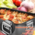 Lasagna Pan Deep, Baking Pan for Oven, 16x12x3 Inch Baking Dishes for Oven, Roasting Pan Brownie Pan with Handles, Rectangle Cake Pans Sets for Baking, Deep Baking Pan, Nonstick Bakeware Set by mobzio