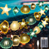 1 Pcs Ocean Beach Themed Sea Life Decorative String Lights 10 FT 30 LEDs, Starfish and Seashell Design for Summer Room