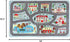 LIVEBOX Kids Rug 3'x5' Car Rug Play Mat for Playing Cars, City Life Educational Carpet for Children