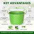 Avokado Silicone Steamer Basket for 3qt Instant Pot, 6qt, 8qt, BPA-Free, Dishwasher Safe Collapsible Vegetable Steamer