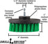 Kitchen Cleaning Supplies - Stove Cleaning Brush, Cooktop Brushes, Griddle Tool, Oven Door Brush, Skillet Brush,