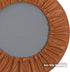14 Inch Shinnwa Bar Stool Cushion Round Leather Bar Stool Covers Waterproof Foam Padded Seat Cushions with Elastic