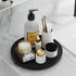 Lazy Susan Organizer, 12 Inch Non-Skid Bamboo Rotating Spice Rack for Kitchen Countertop Storage
