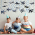 26 Pieces Airplane Hanging Swirl Decoration Hanging Swirls Supplies Cool Plane Hanging Swirl Streamers Aircraft Ceiling