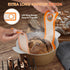 Silicone Bread Sling for Dutch Oven, 2 Pack Non-Stick Baking Mats with Brush and Storage Band, Reusable for Sourdough