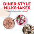 Dash Retro Milkshake Maker - 24oz for Malts, Soda Fountain Drinks, Protein Shakes, Whipping Omelets, 2-Speed + Pulse