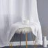 HLC.ME Abbey Faux Linen Textured Semi Sheer Privacy Sun Light Filtering Grommet Curtains for Bedroom & Living Room, 2
