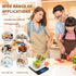 MEIYA Small Digital Gram Scale 1000g by 0.01g, High Accuracy Kitchen Scale for Cooking, Baking, USB Charging